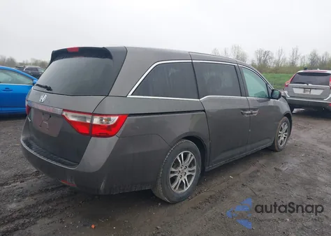 2012 Honda Odyssey Ex from USA, damaged, VIN 5FNRL5H44CB001421